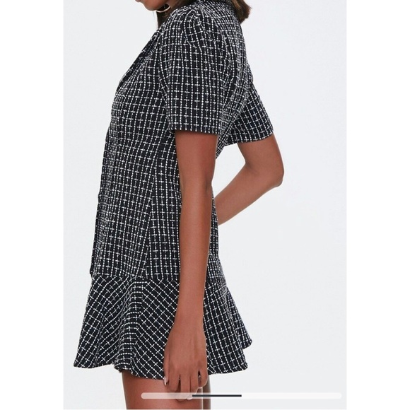 Tweed Blazer Flounce Dress - Picture 4 of 15